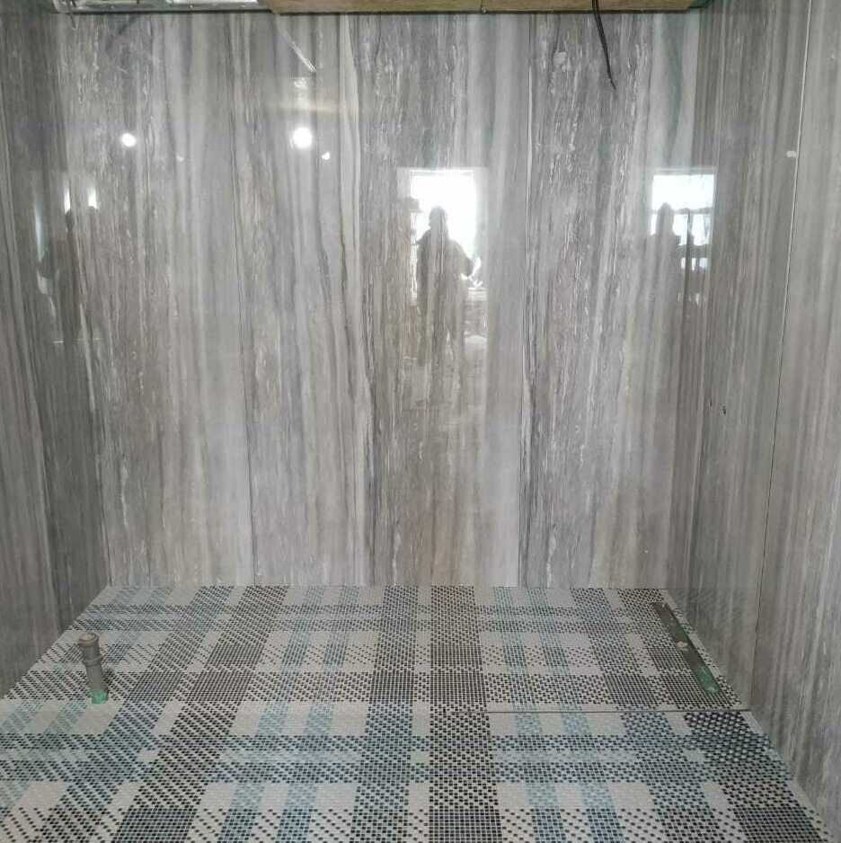 Укладка крупноформатной плитки в ванной
